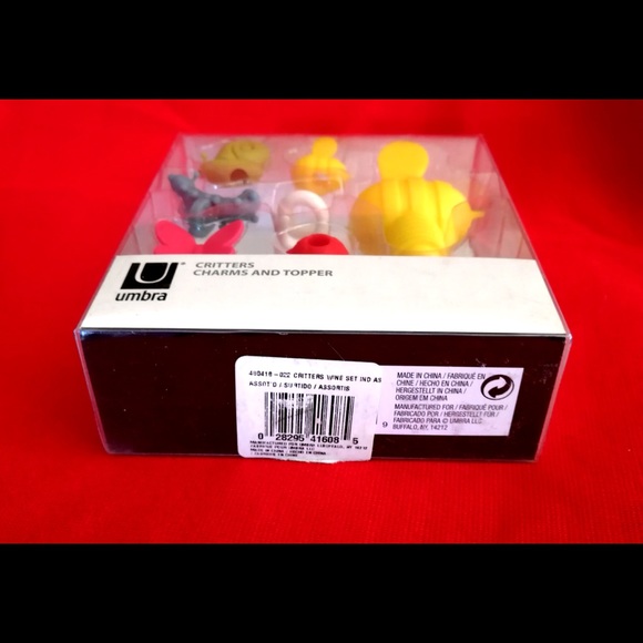 Umbra Critter Wine Charms - Picture 5 of 7